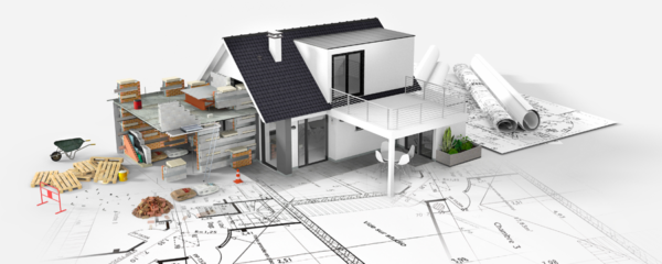 plan de maison contemporaine